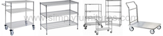 professional heavy duty Wire shelving products