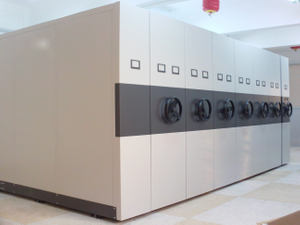 mobile compactor file cabinet