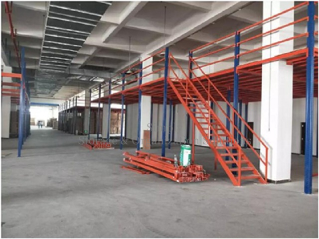 Industrial Warehouse Mezzanine for Bulkage Goods Storage 
