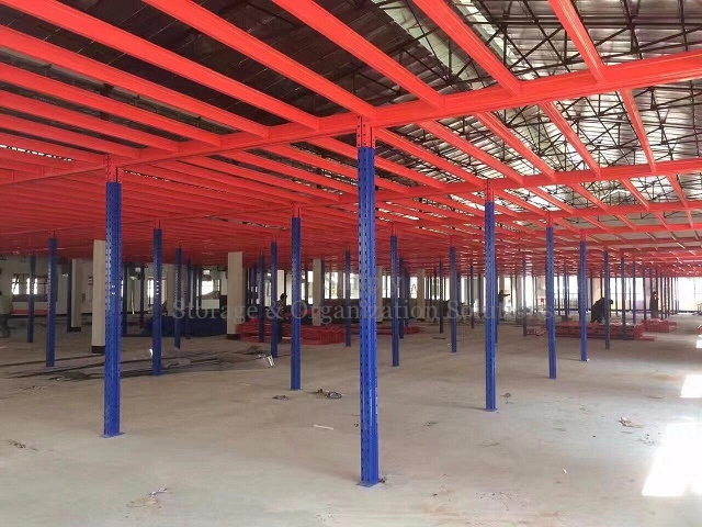 8' x 4' 15mm Plywood Flooring Industrial Mezzanine Platform 500kg Capacity 