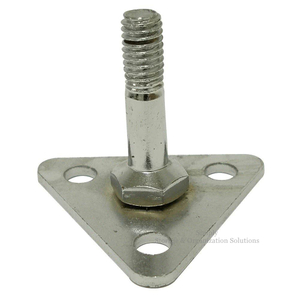Carbon Foot Plate for Wire Shelving System