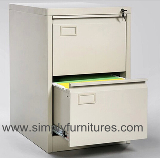 2 drawers Vertical Filing Cabinet beige(slim model) (T1-FC02)