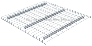 50x50 Grid U Channel Wire Mesh Decking for Heavy Duty Pallet Racking